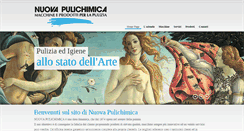 Desktop Screenshot of nuovapulichimica.it